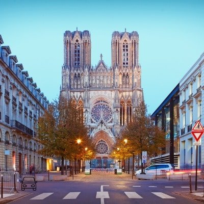 Expert automobile à Reims et dans la Marne (51), centre-ville de Reims